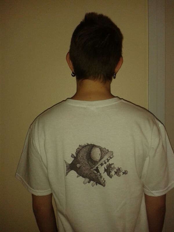 Blogi t-paitani takaa...