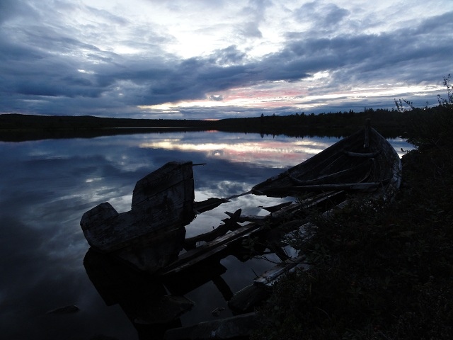 Kalamiehen vene (Rautuj�rvi, elokuu 2011)