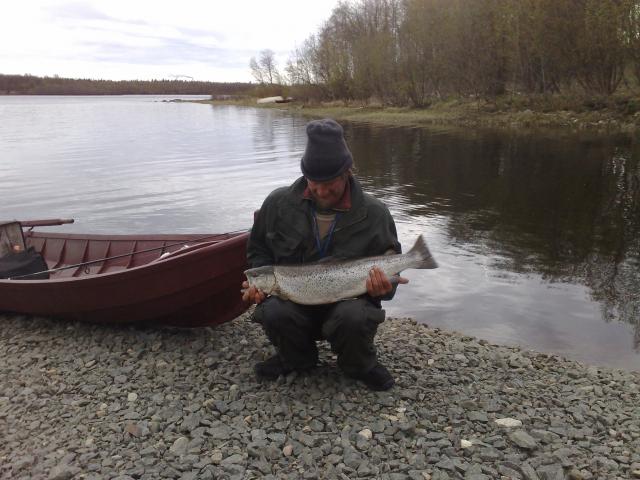 Meritaimen 5,640 kg 84 cm  isohaara kemijoki