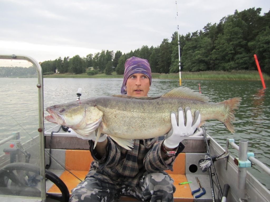 KUHA ENNÄTYS JIGGAUS SAARISTOMERI 2013