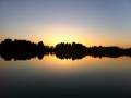 Auringonlasku J�mij�rvell�