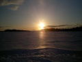 Ilta-aurinko Kitkaj�rvell�
