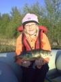 Tytt� pesi is�n 10-0 ahvenkisassa! (1,1kg ahven) 